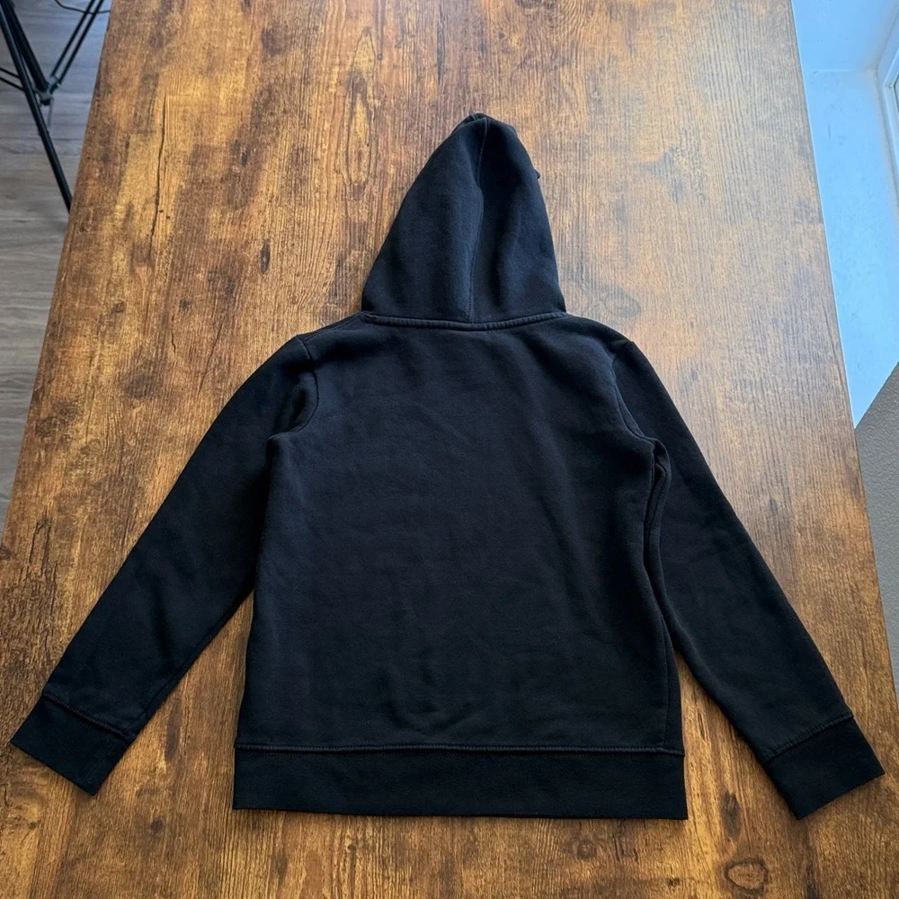 Nike Black Air Hoodie with Silver Logo